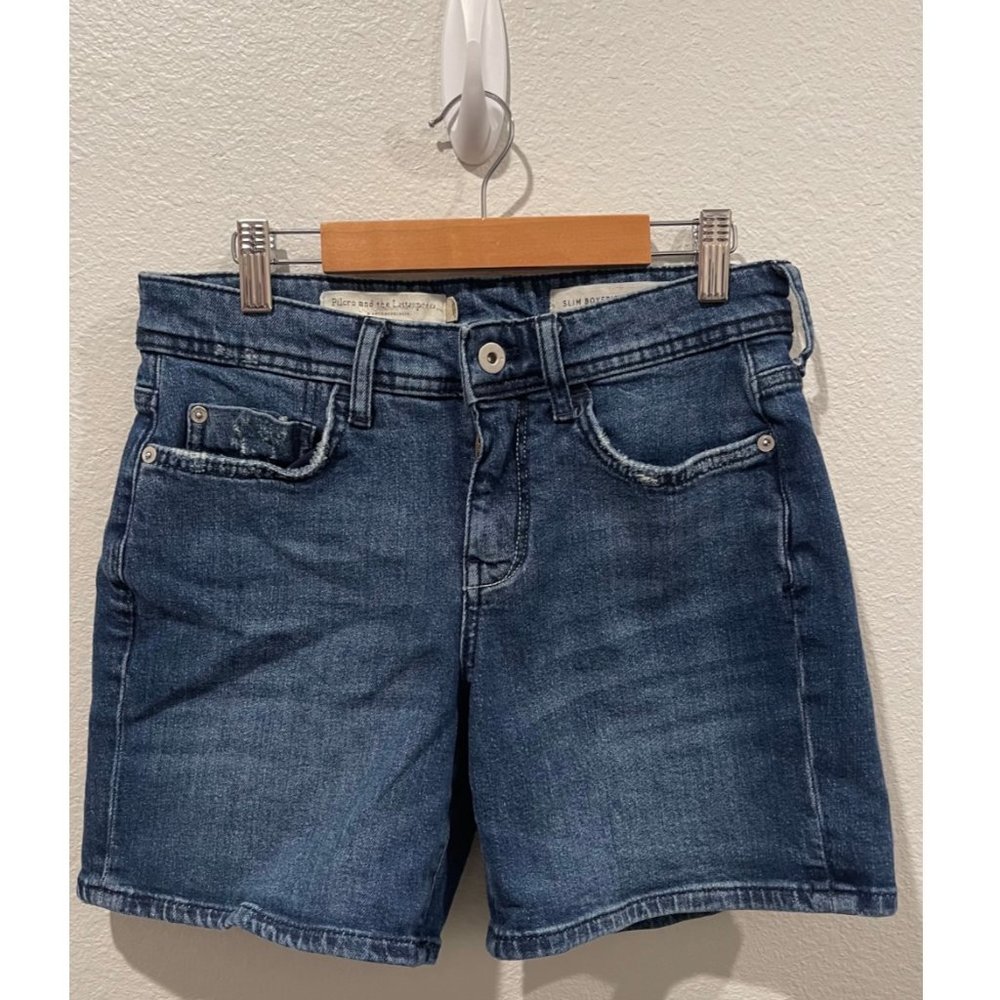 PILCRO AND THE LETTERPRESS Jean Denim Shorts